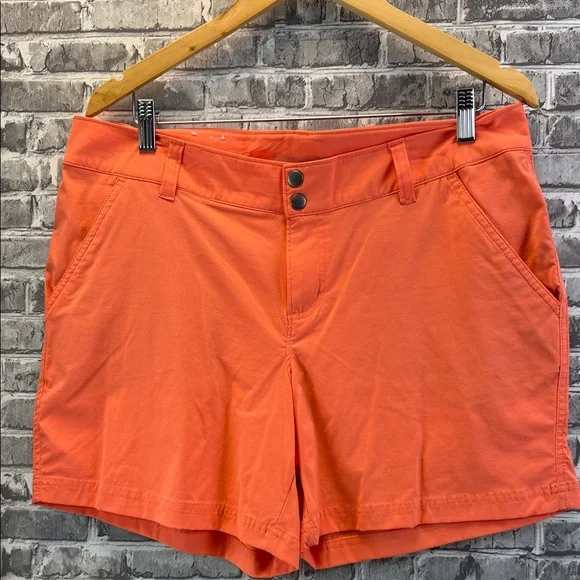 Columbia  Orange Adventure Shorts - Picture 3 of 5